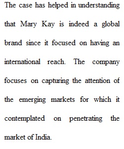 Mary Kay's Discussion - Group Case 2 - Group 1